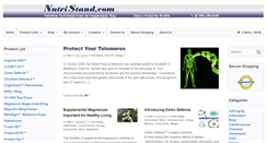 Desktop Screenshot of nutristand.com